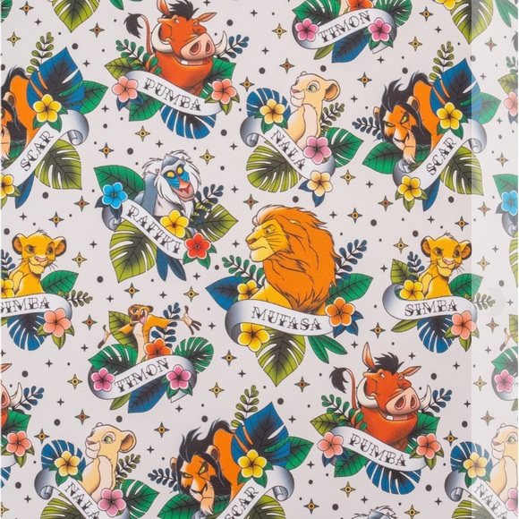 NWT Loungefly Disney Lion King Tattoo Mini Backpack - Picture 4 of 9